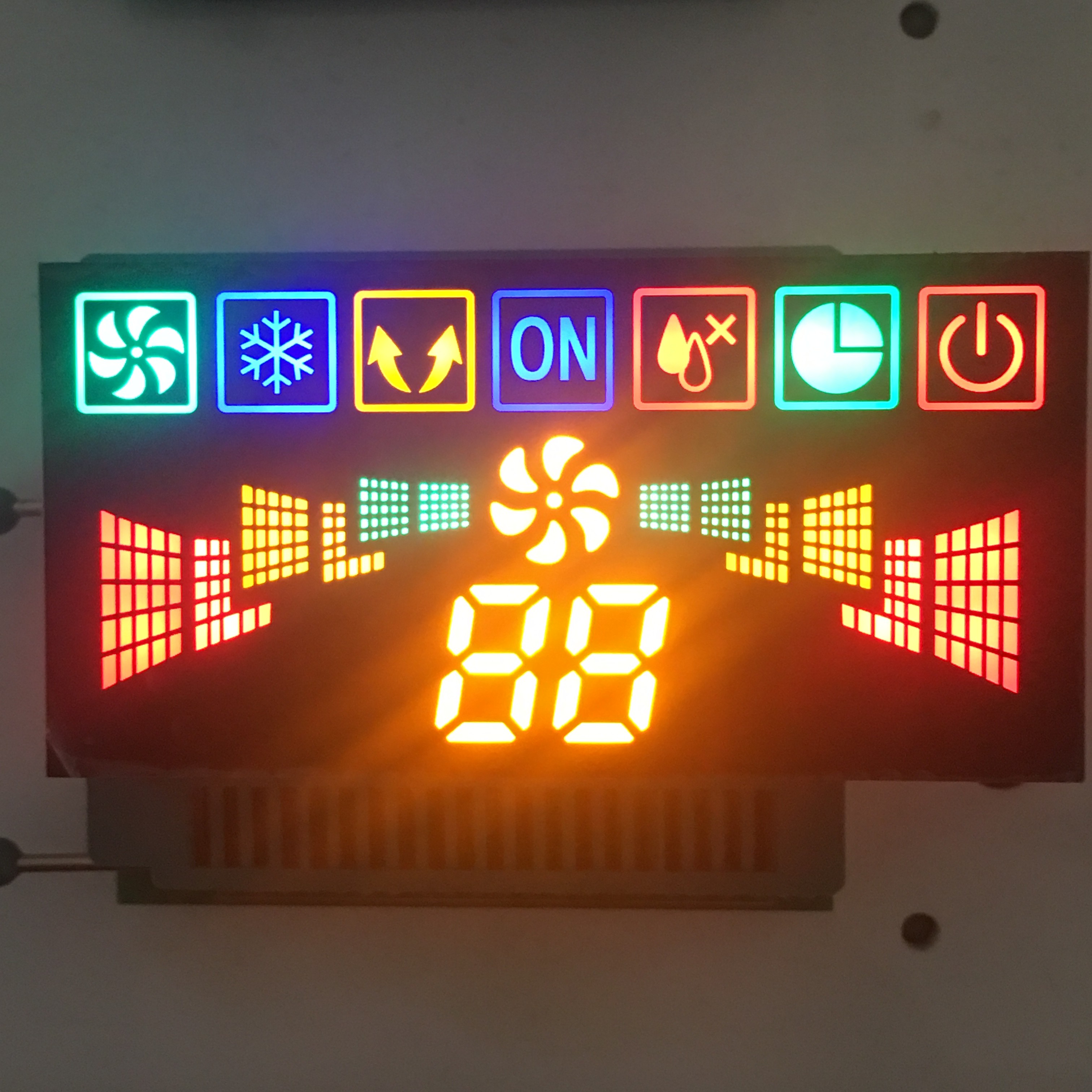 Custom 7 Segment Led Display Module For Air Conditioner