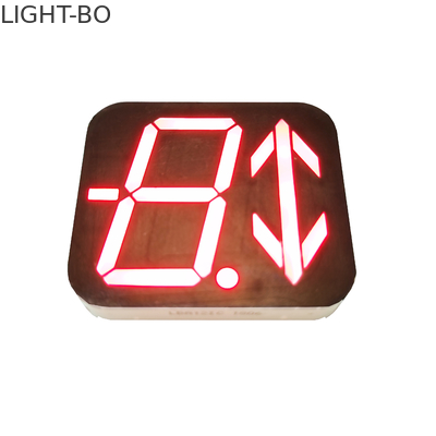 Custom 7 segment LED Display Ultra Red 40 x 46 x 8 mm Dimensions