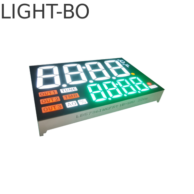 120mcd 8 Digits Seven Segment LED Display 10uA For Process Controller