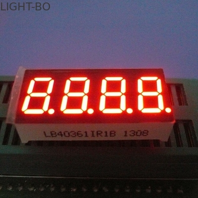 Stable Performance 0.36lnch Supe bright red 4 Digit 7 Segment Led Display For Humidity Indicator