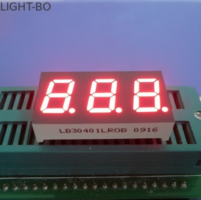 Good price Super Bright Red Green Blue Yellow White 3 Digit 7 Segment Led Display Common Cathode 0.40 Inch online