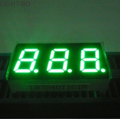 Good price Triple Digit Pure Green 7 Segment LED Display Common Cathode online