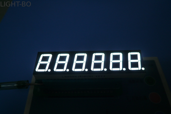 Good price Ultra Bright White 7 Segment LED Display 100mcd - 120mcd Luminous Intensity online
