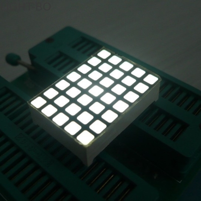 Good price White 5x7 Dot Matrix LED Display High Efficiency Programmable LED Display online