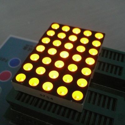 Good price 5mm 5x7 Dot Matrix LED Display Ultra Bright Yellow for Moving Signs and Digital Indicators online