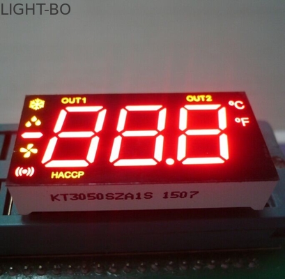 Good price Ultra Red / Yellow 7 Segment LED Display 0.5 Inch Common Anode For Refrigerator Control online