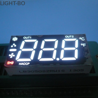 Good price Triple Digit 7 Segment Custom LED Display Multiplexed Fit Heating / Cooling Control online