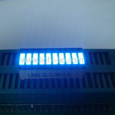 Good price Ultra Bright Blue 10 Segment LED Light Bar with 80-100mcd Luminous Intensity for Instrument Panel Indicators online