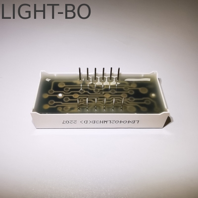 5V 16 Segment LED Display Black Surface Color For Digital Applications
