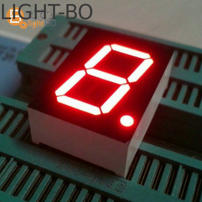 Good price Single Digit 7 Segment  LED Display 0.8inch Cathode Red Color online
