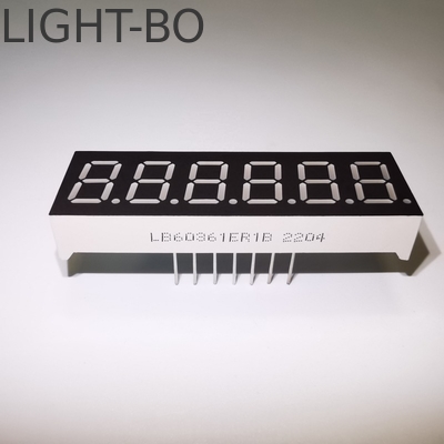 Plastic Body Super Bright Red 14 Segment LED Display with 14.2mm Character Height