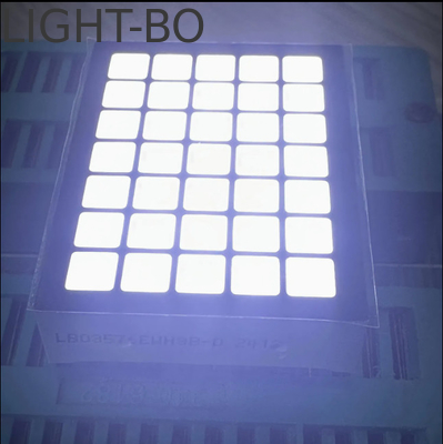 5x7 White  Dot Matrix LED Display with 3mm Diamete