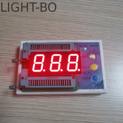 Good price Ultra Bright Red Cathode Three Digit Seven Segment Led Display For Outdoor Display online