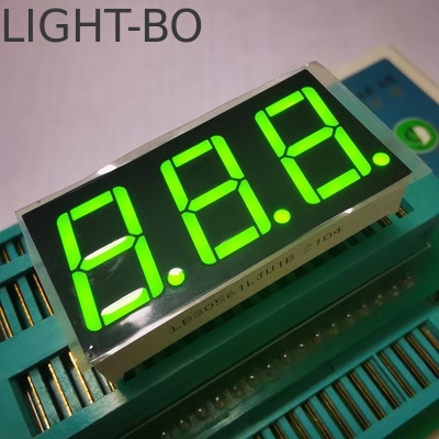 Good price Triple Digit 0.56 inch 7 Segment LED Dispiay Super Bright Yellow Green online