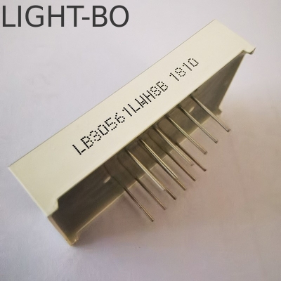 Ultra Bright White Grey Surface 7 Segment 3digit 14.2mm Common Cathode LED Display for Temperature Controller