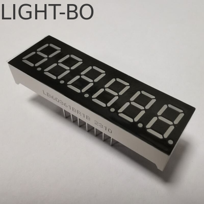 Good price Super bright Red 6-digit 0.36-inch 7 Segment LED Display, Widely Used for Instrument Panel online