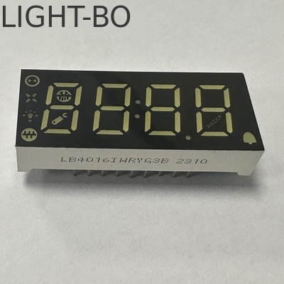 4 Digit 7 Segment LED Display Common Cathode Multicolour for Refrigerator Control Panel