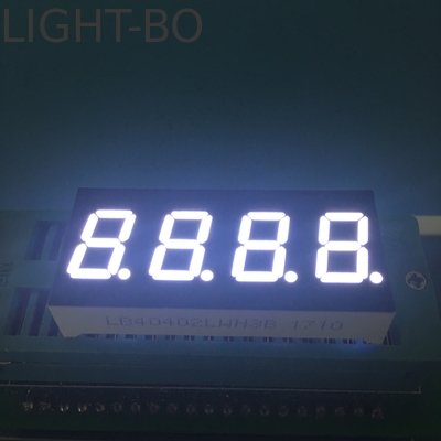 Good price Ultra Bright White 4 Digit 0.4inch 7 Common Cathode Segment LED Display for Instrument Panel online