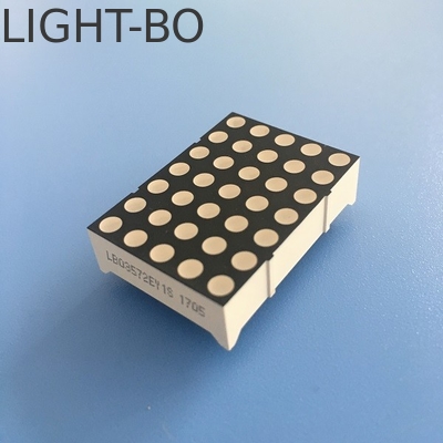 DOT Matrix LED Display 3mm Super Bright Yellow for Moving Signs/ Message Boards