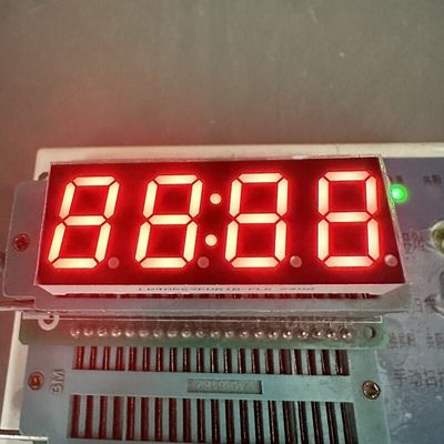14.2mm 4 Digit Ultra Bright Red 7 Segment LED Display Common Anode for Kitchen Devices