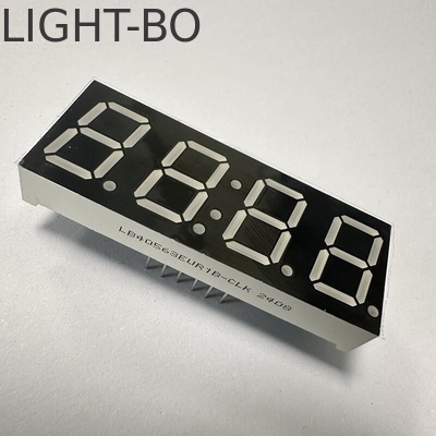 Blue 4 Digit 14.2mm 7 Segment LED Display Common Anode For Temperature Control