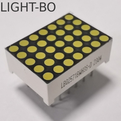 0.7inch 1.9mm 5 X 7 DOT Matrix Ultra Bright White LED Display for Lift Floor Number Indicator