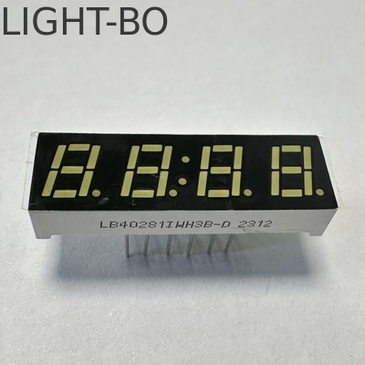 LED Display 7mm Ulrta Bright White 4 Digit 7segment Common Cathode for Multimeter Panel