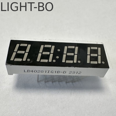 Good price LED Display 7 Segment 4 Digit Pure Green Common Cathode for Temperature Humidity online