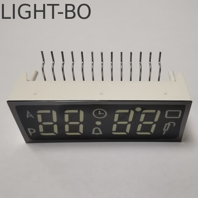 7 Segment LED Display 4 Digit Ultra White Common Anode for Built-in Oven Timer