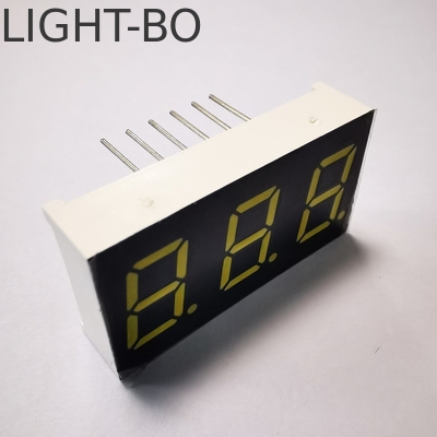 Good price Orange Color 7 Segment LED Display Triple Digit Common Anode online