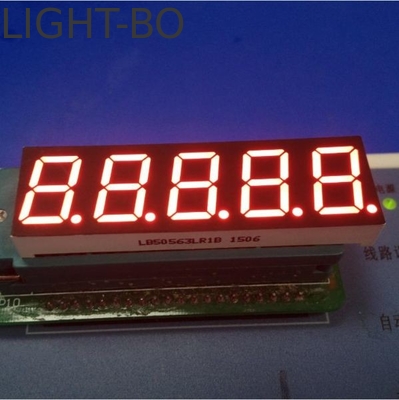 Good price Super Bright Red 14.2mm 5 Digit 7 Segment LED Display Common Cathode online