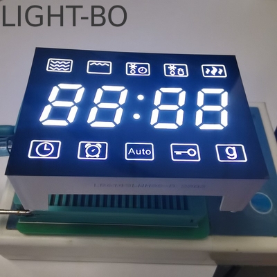 Ultra Bright White Microwave 7 Segment LED Display 4 Digit Common Cathode