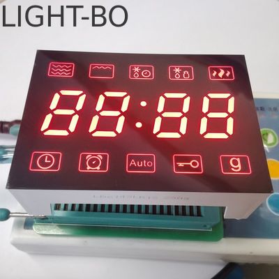 Ultra Red 7 Segment LED Display 4 Digit Common Cathode Fo Microwave Control