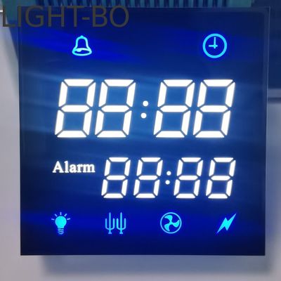 Custom Ultra White /Blue 7 Segment LED Display Common Cathode for Digital Oven Timer