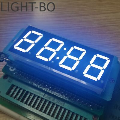 4 Digit 7 Segment LED Clock Display Common anode White 14.2mm for Digital Timer