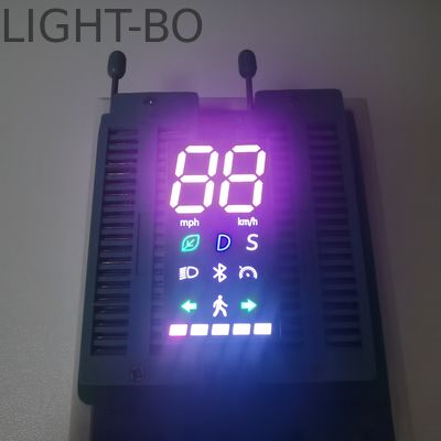 Ultra Bright White/Red Bi-Color Custom Led Display Seven Segment Led Display For Xiaomi Electric Scooter