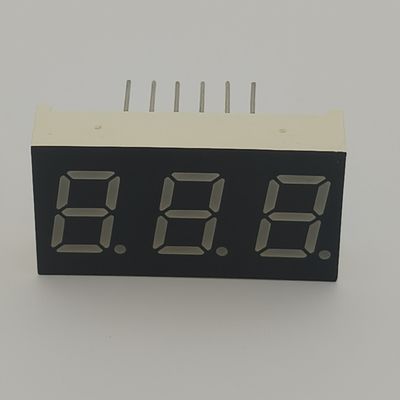 Good price Customized Orange Color 7 Segment LED Display Triple Digit Common Anode online