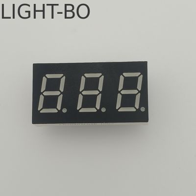 Good price Customized Orange Color 7 Segment LED Display Triple Digit Common Anode online