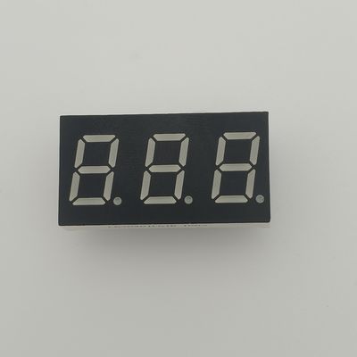 Triple Digit 0.4inch 7 Segment LED Display  Yelllow Common Anode