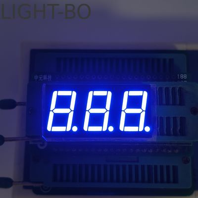 Good price Ultra Bright Blue 7 Segment led display 3 Digit Common Cathode online