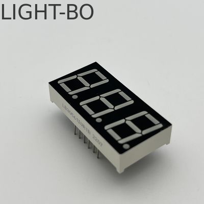 Good price Common Cathode Ultra bright Red Surface LED Display 7 Segment 3 digit 14.2mm for Temperature Controller online