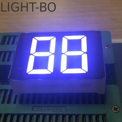 Good price Common Cathode 20mm White Color 2 Digit 7 Segment LED Display for Digital Water Heater online