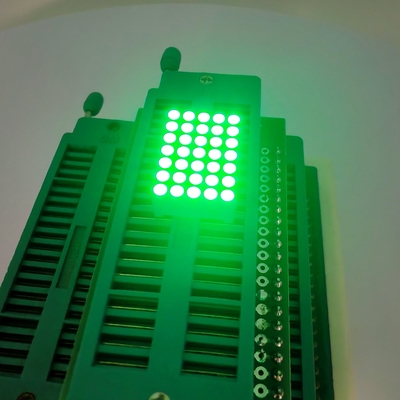 0.7inch Pure Green 5X7 DOT Matrix LED Lift Display