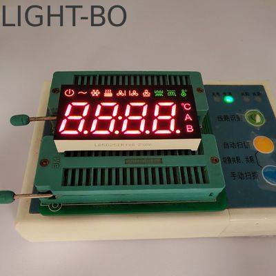 4 Digit 7 Segment Common Cathode LED Display for Air conditioner controller