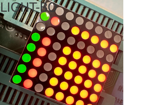 LED Display Stabler Performance Bi-Colour Red/Green 3mm 8*8DOT Matrix for Moving Signs