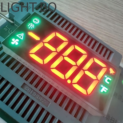 Good price 3-Digit 7-Segment LED Display, 0.67-Inch (17mm), Dual-Color (Ultra Bright Red/Pure Green), Common Cathode for Home online