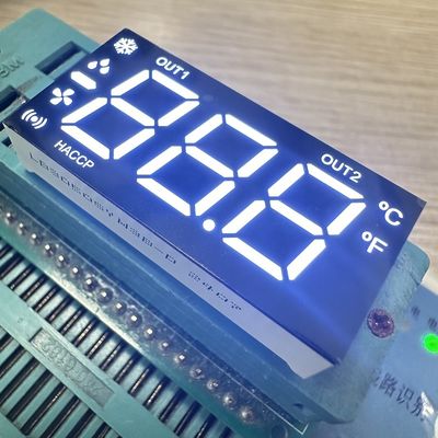 Good price Ultra Bright White 3 Digit 7 Segment Common Cathode LED Display for Refrigerator  online