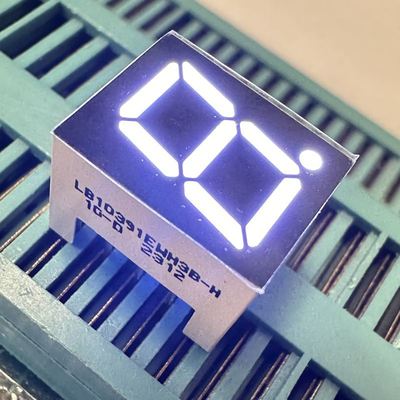 Ultra Bright White Single Digit 0.39 inch 7 Segment LED Display common cathode for Instrument Panel