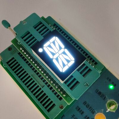 Good price White Segment 16 Segment LED Display with 5V Operating Voltage and Through Hole Mounting for Elevator Indicators online