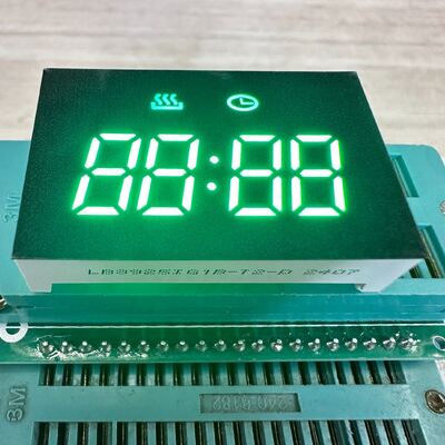 Pure Green 0.38 inch 4 Digit 7 Segment LED Display Common Anode for Kitchen Oven Timers